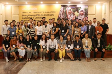A group picture of the participants of the 10th CSO Forum